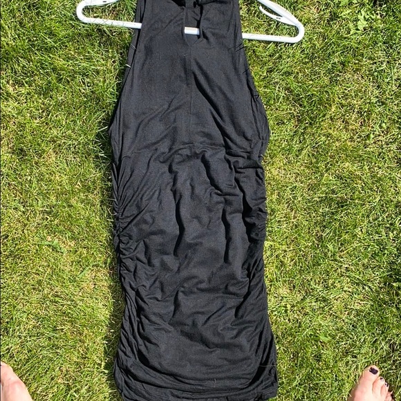 Black high neck BEBE dress - Picture 7 of 8